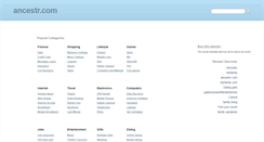 Desktop Screenshot of ancestr.com
